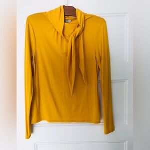 Yellow Long Sleeve Top